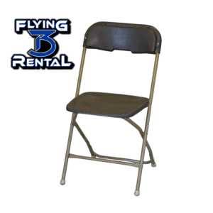 CHAIR, FOLDING, BROWN