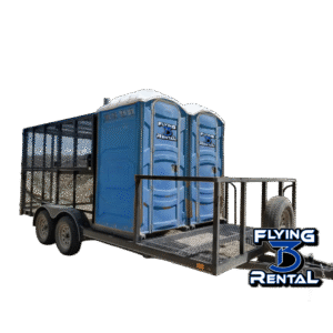 TRASH - TOILET COMBO TRAILER