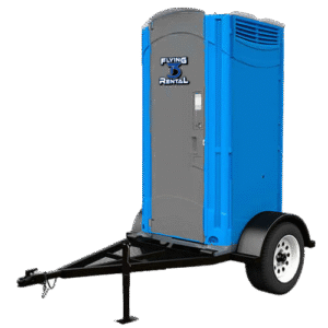 TRAILER, TOILET TOWABLE, SINGLE UNIT