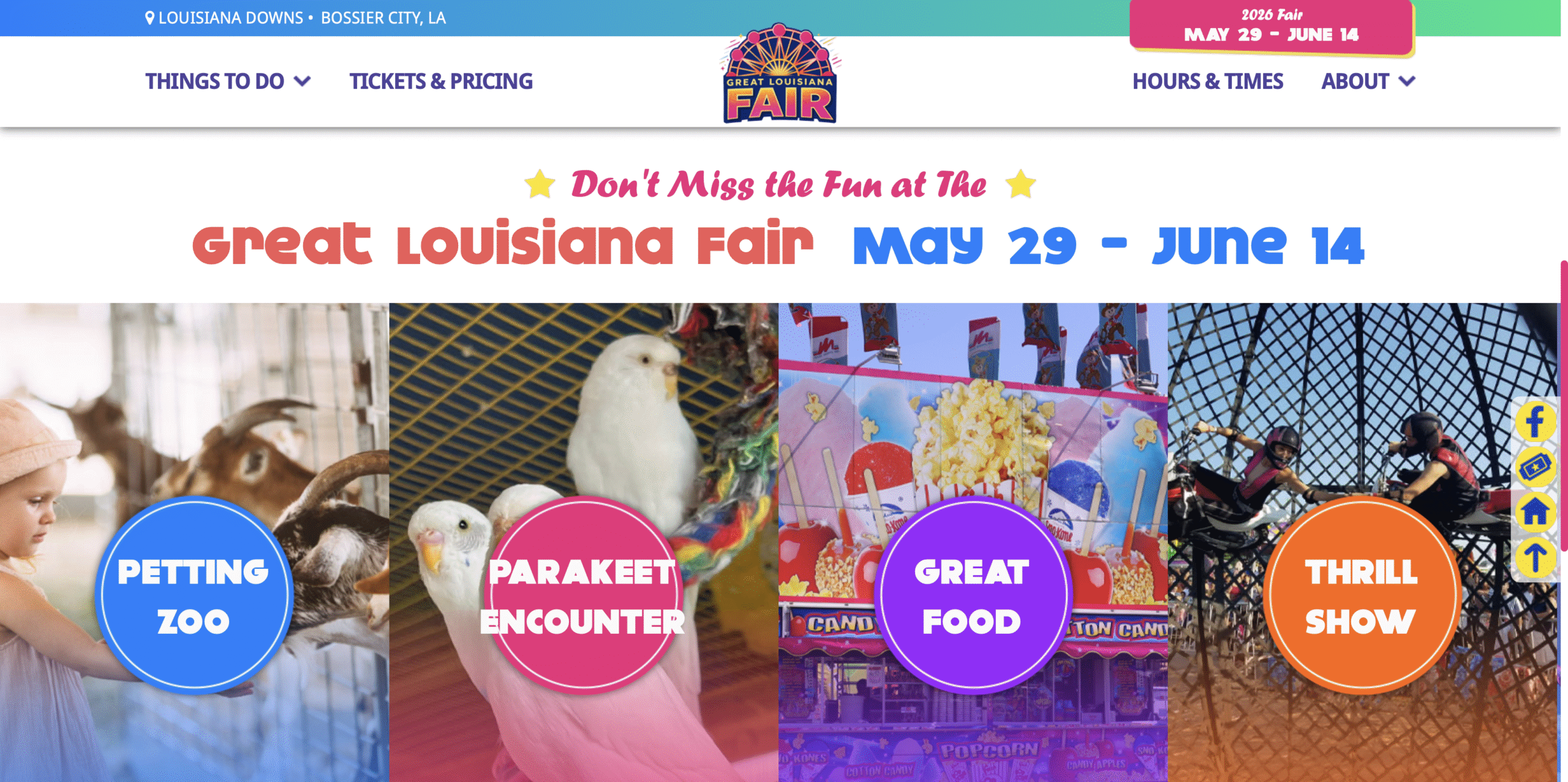 Great Louisiana Fair 2026